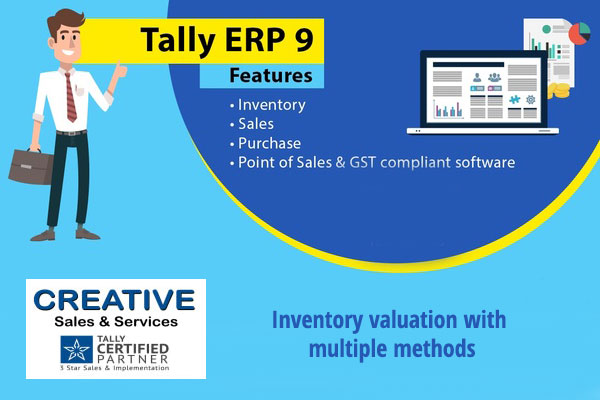 Inventory valuation with multiple methods